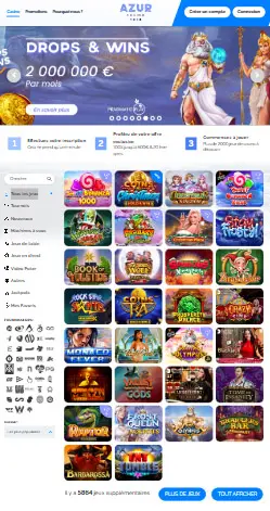 l'application et interface Wild Sultan Casino